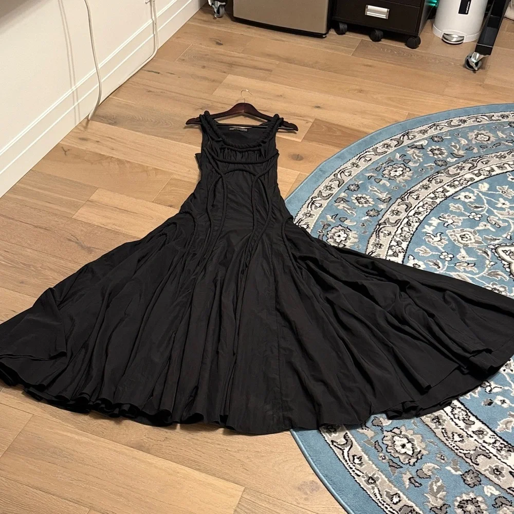 All Saints Black Maxi Dress - Picture 1 of 4